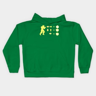 Street Fighter Moves - Guile Kids Hoodie